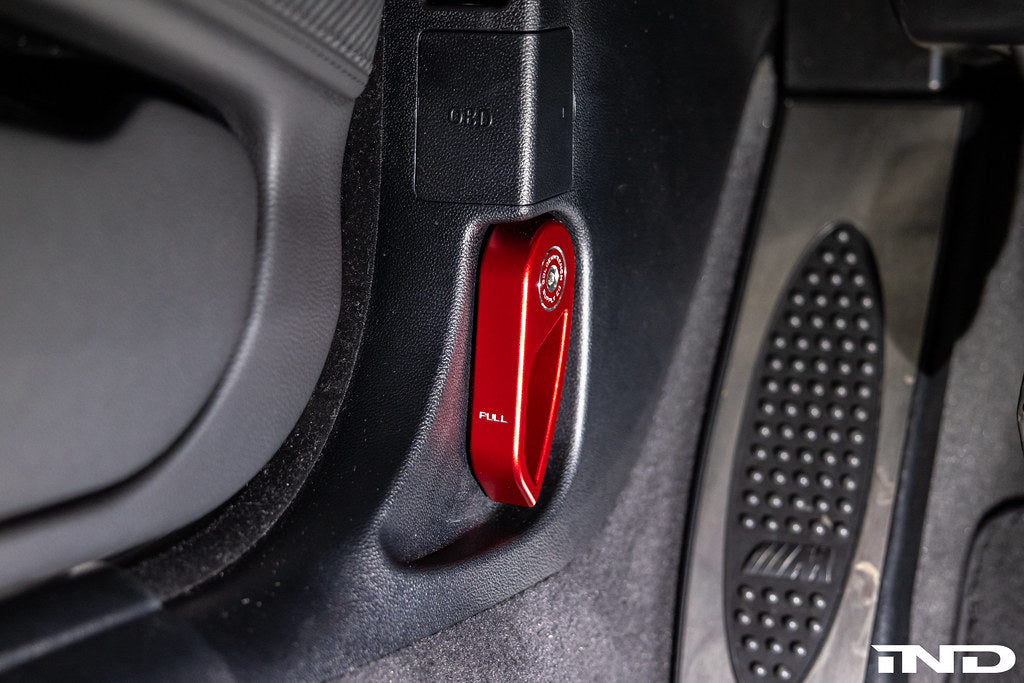 Goldenwrench Blackline Performance BMW M Car E-Chassis Hood Latch Handle