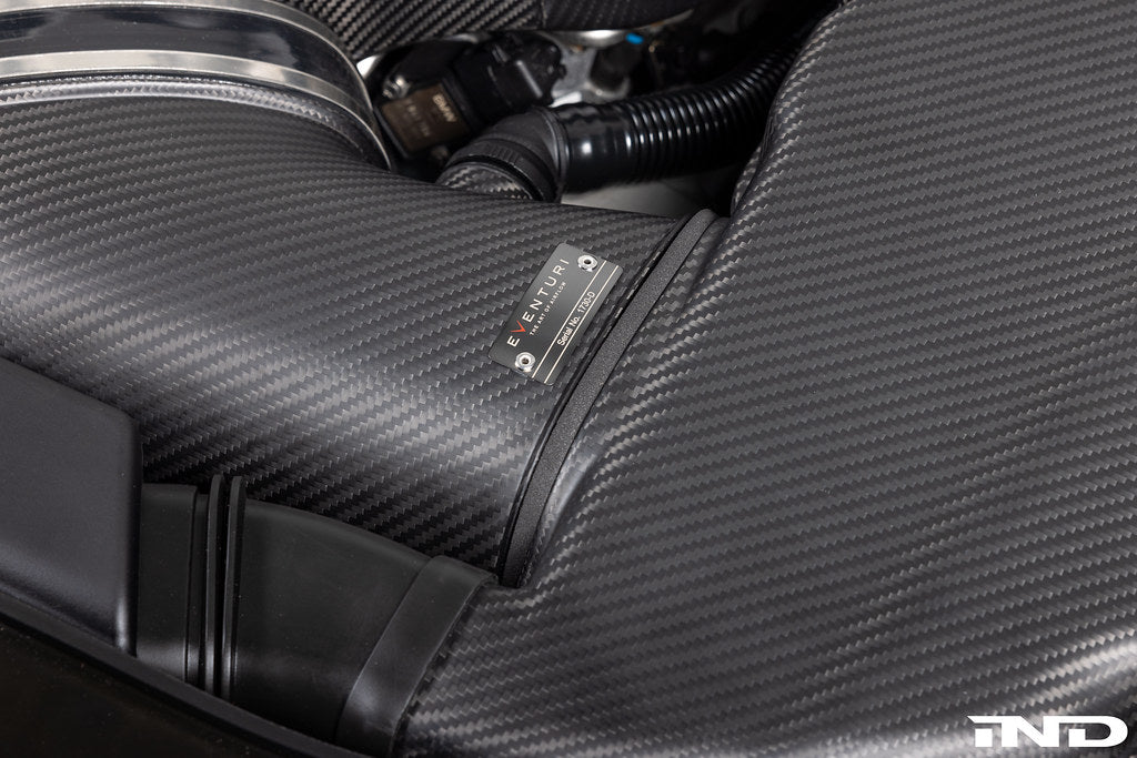 Eventuri BMW E9X M3 (S65) Black Carbon Intake System - Matte