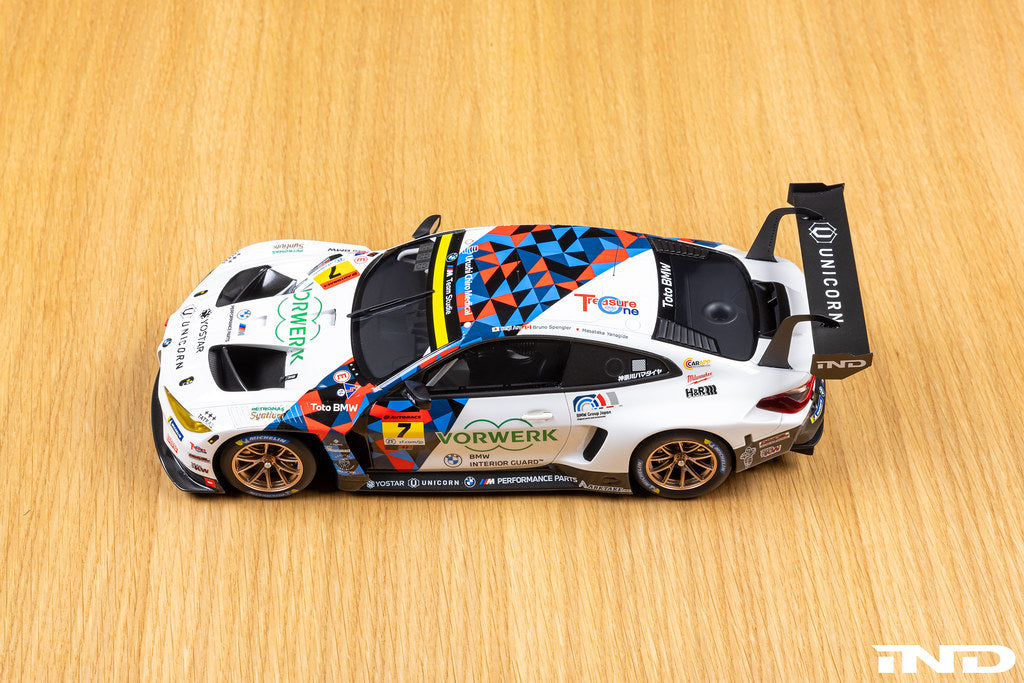 Studie BMW M Team TopSpeed M4 GT3 Die-cast Car - 1:18