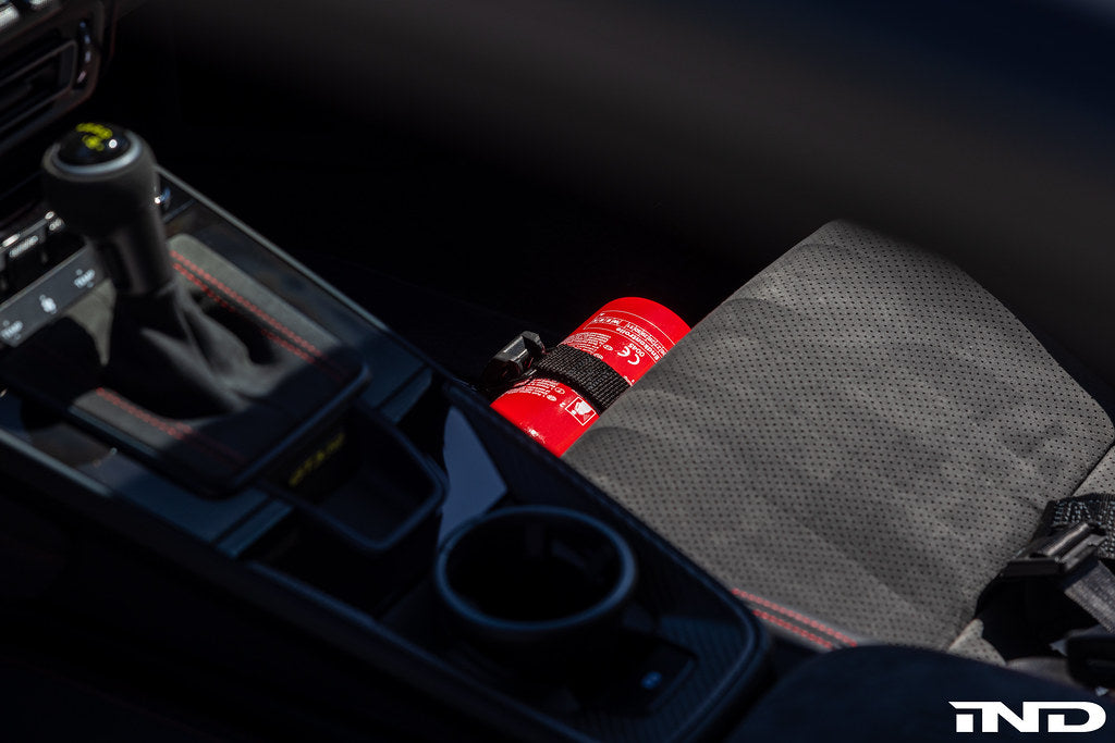 OEMExtinguishers Porsche 991 / 992 / 918 OEM Fire Extinguisher Kit - Lightweight Bucket Seats