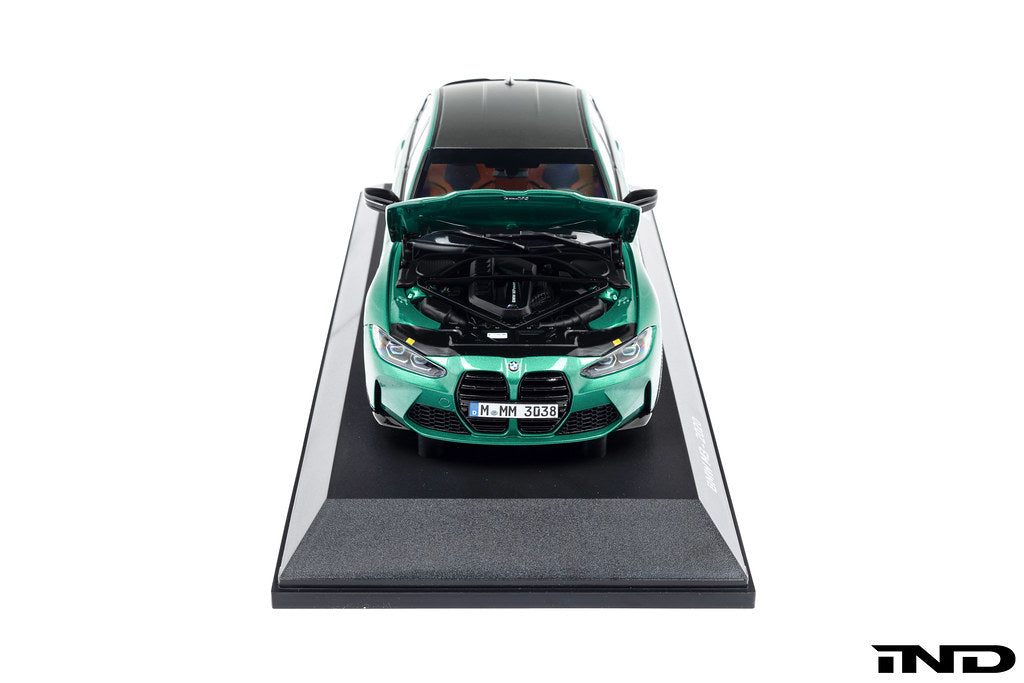 BMW G80 M3 Isle of Man Green Die-cast Car - 1:18
