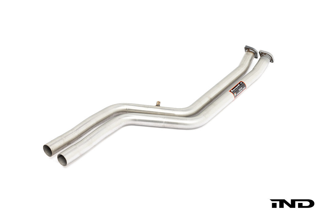Supersprint E82 E9X N52 Front Pipe Set Stainless 2x54mm