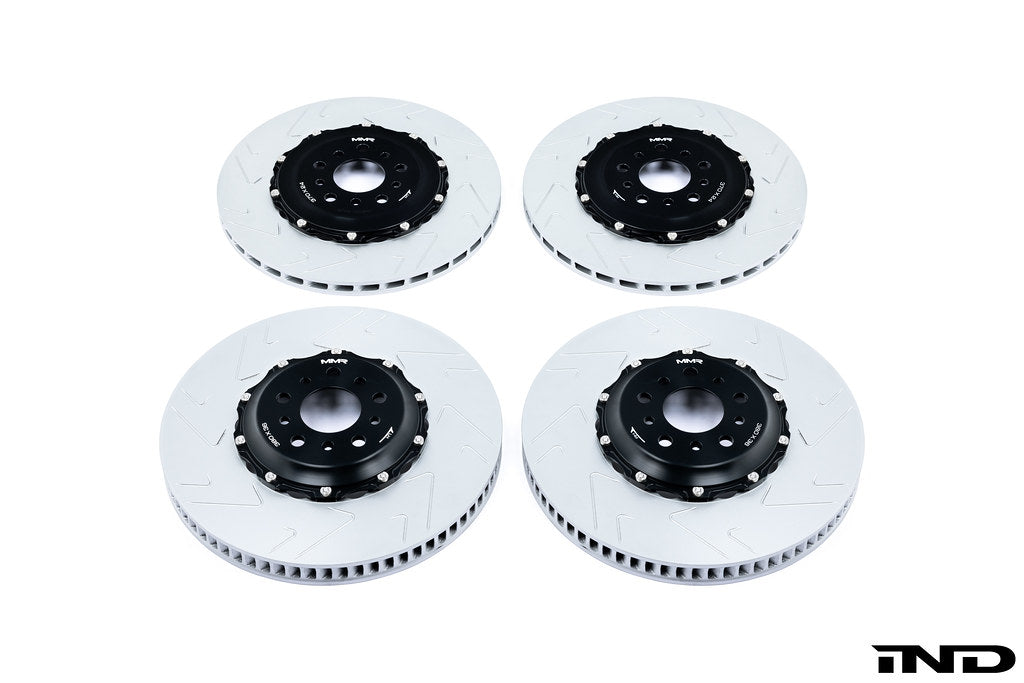 MMX Performance G8X M2 / M3 / M4 2-Piece Floating Rotor Set - Rear 370x24mm