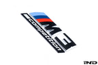 BMW G80 M3 LCI Competition Black Trunk Emblem