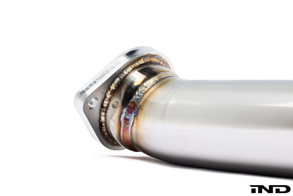 close up flange welds