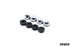 BMW License Plate Frame Finishing Cap Set - Stainless