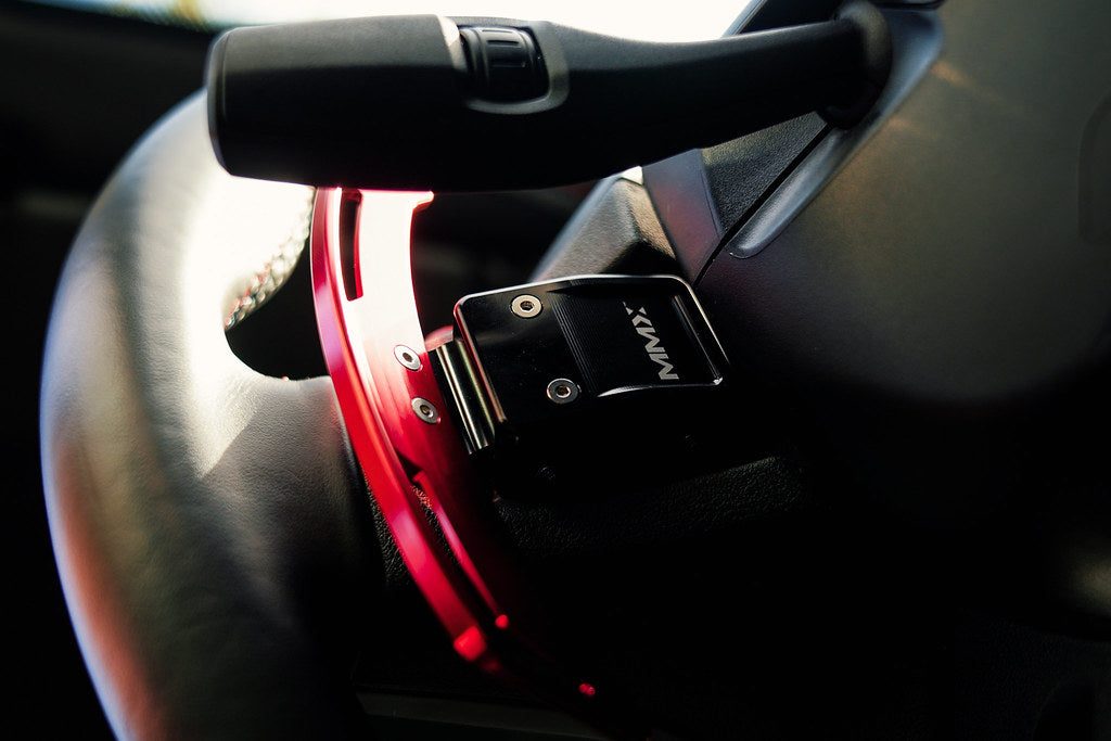 gear shift paddles MMX Performance BMW G Series Magnetic Gear Shift Paddles Red