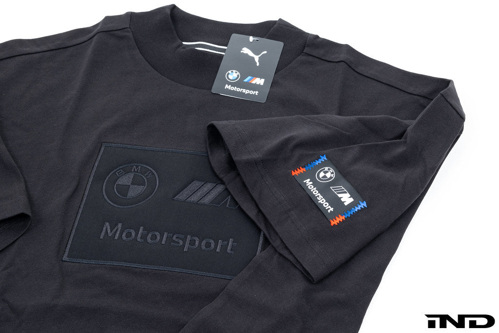 BMW M Motorsport Logo Tee - Black