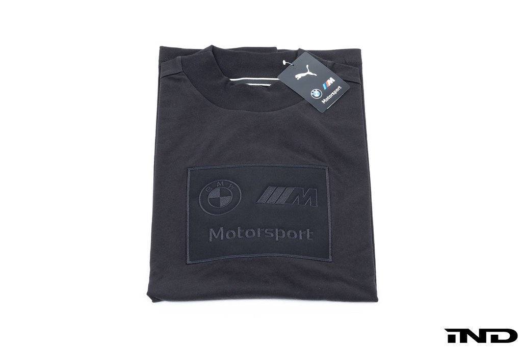 BMW M Motorsport Logo Tee - Black