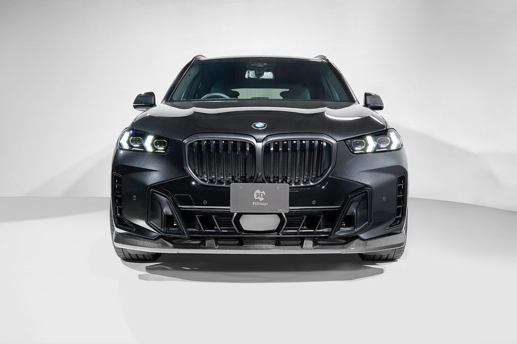 3D Design G05 X5 LCI Carbon Front Lip | 3DDesign Japan BMW