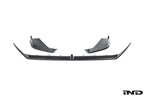 Alpha-N G90 / G99 M5 Carbon Front Splitter Set - 3-Piece