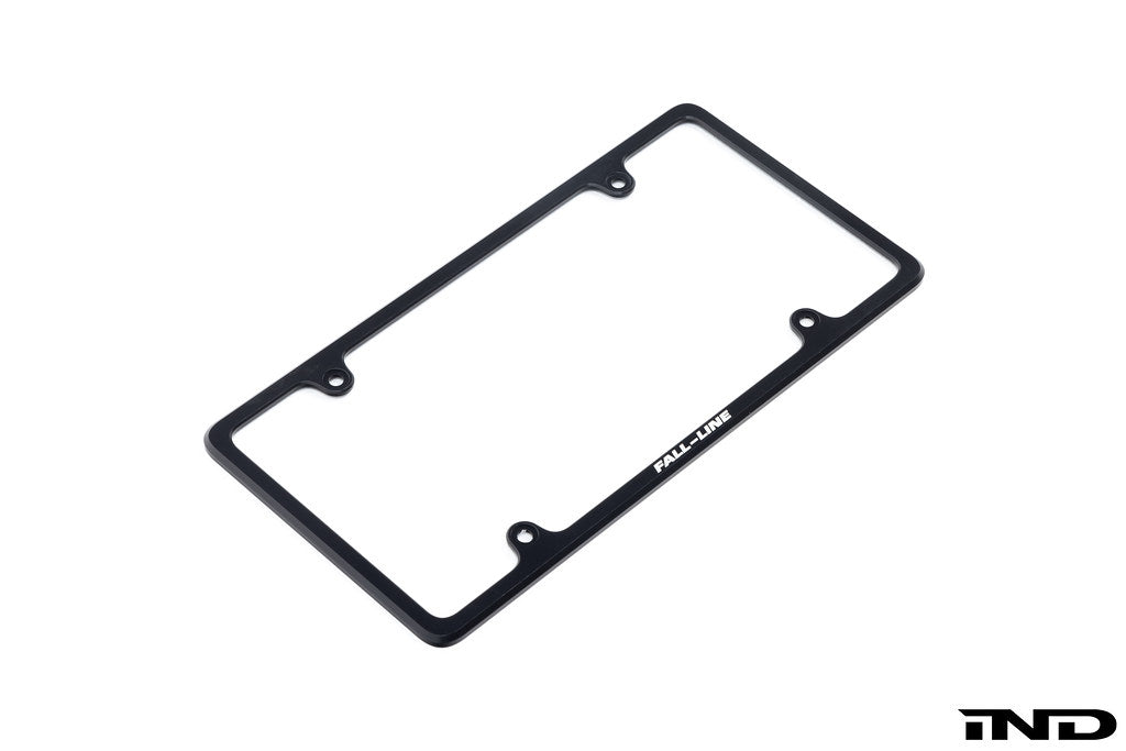 Fall-Line Motorsport Billet Aluminum Slimline License Plate Frame