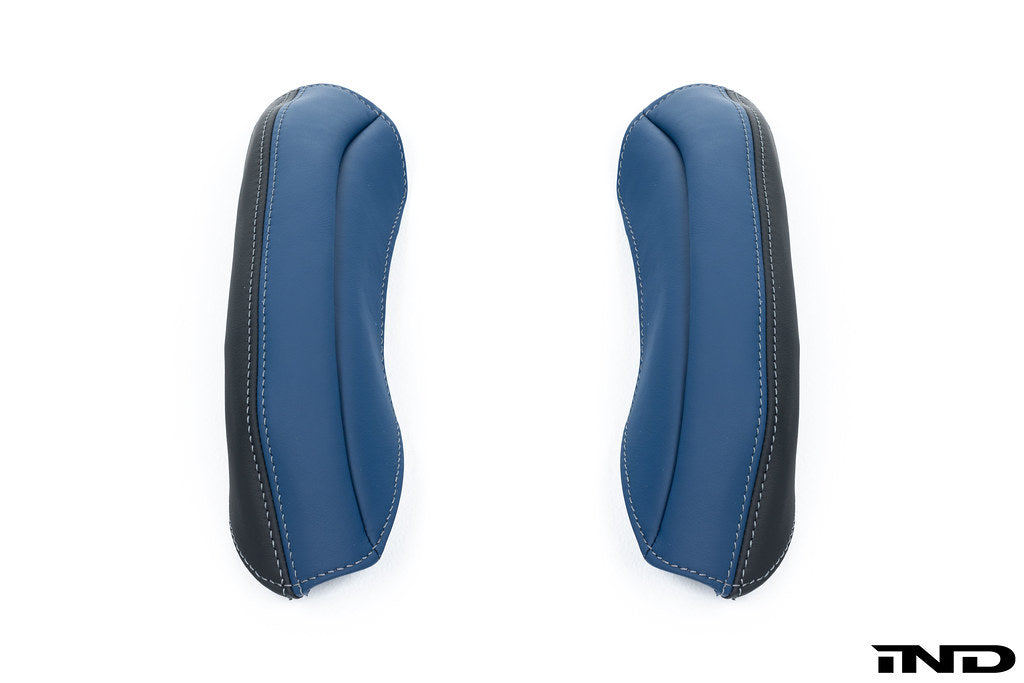 Wunderworks BMW M Carbon Bucket Seat Bolster Protector Set - Fjord Blue