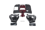 Eventuri black carbon intake system for Mercedes W463A G63 AMG, showcasing performance air intake with detailed carbon fiber components.