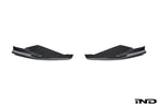 Alpha-N G90 / G99 M5 Carbon Front Corner Splitter Set - 2-Piece