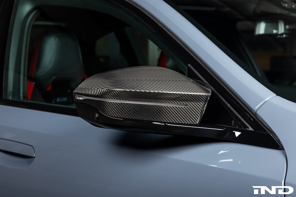 BMW M Performance G9X M5 / G45 / G60 / G70 Carbon Mirror Cap Set