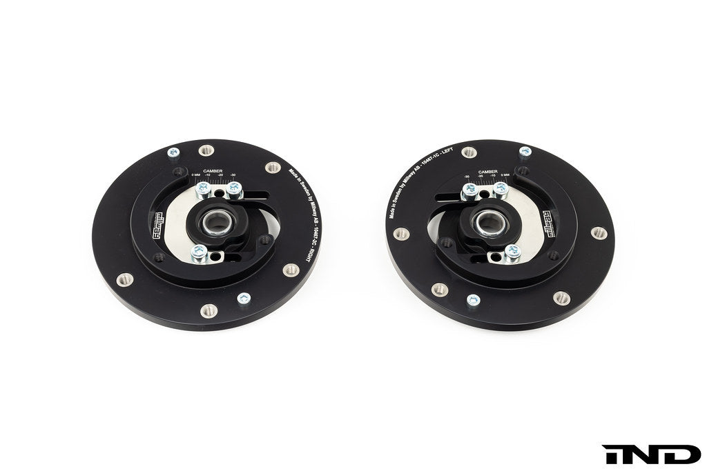 Millway F8X M2C / M3 / M4 Camber Plate Set - Uniball