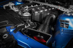 Eventuri black carbon intake system for BMW E36 M3 Euro Spec, performance upgrade with sleek carbon fiber design.