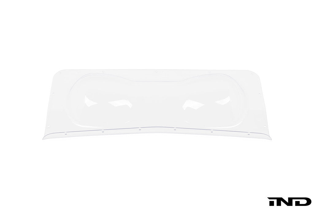 Eventuri Chevrolet C8 Corvette / Z06 Clear Polycarbonate Intake Trunk Panel