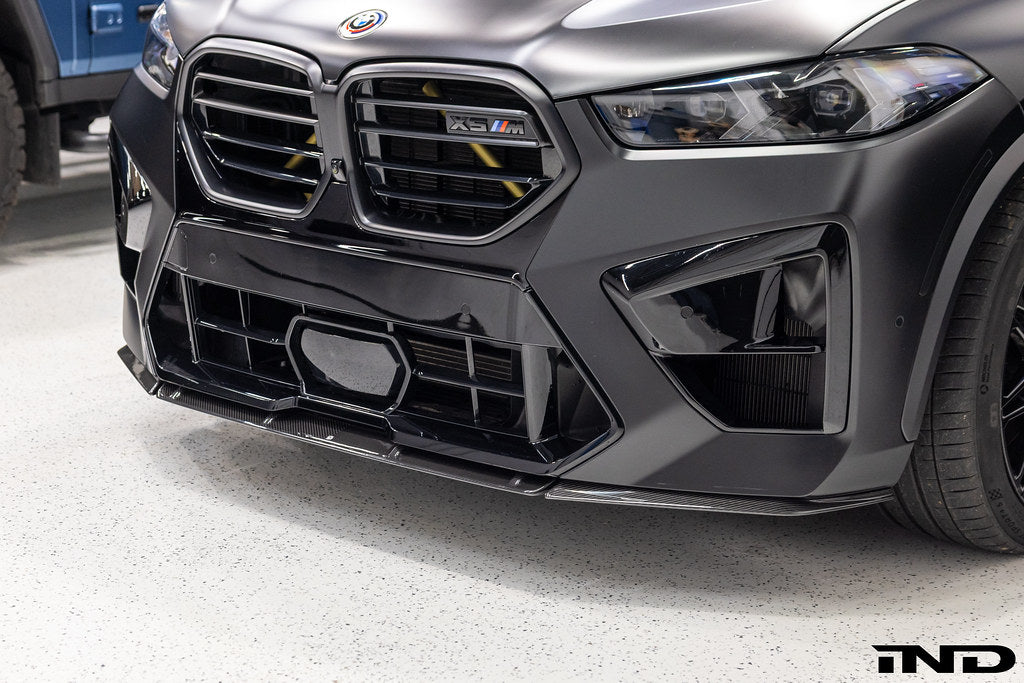 Sterckenn F95 X5M LCI Carbon Front Splitter Set