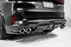 3D Design F95 X5M Carbon Rear Diffuser Set