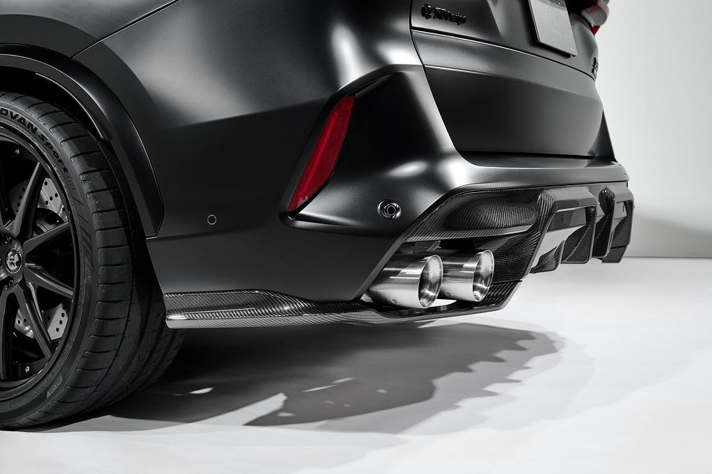 3D Design F95 X5M Carbon Rear Diffuser Set