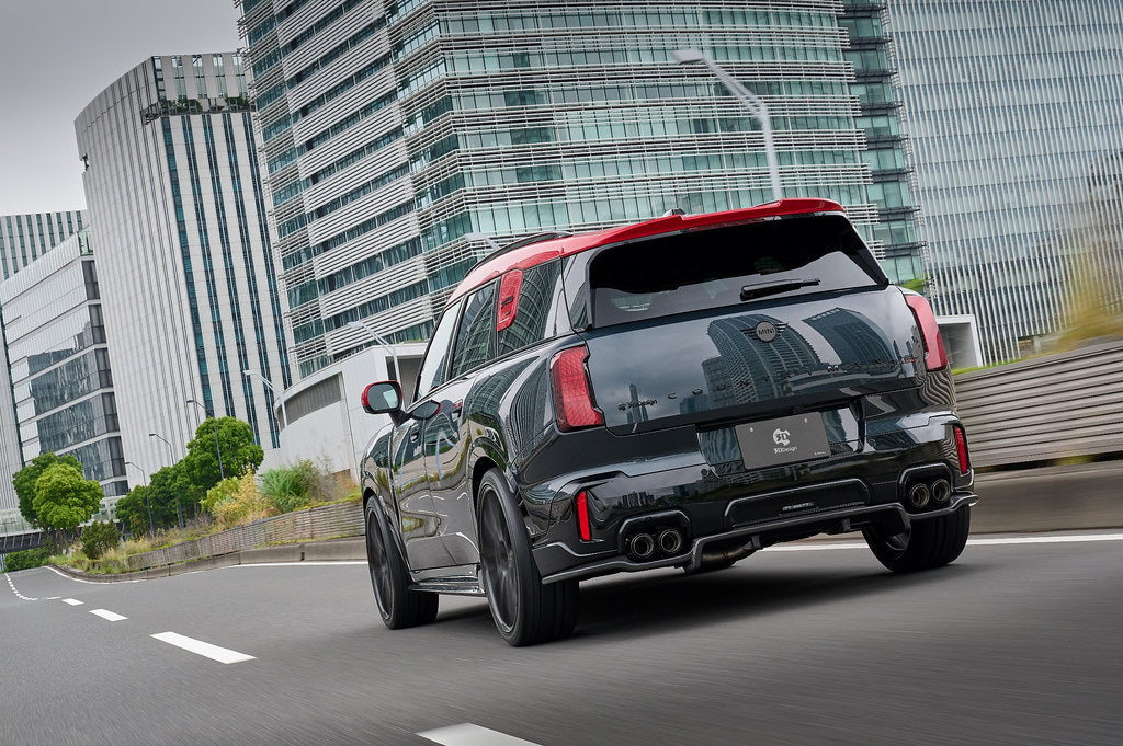 3D Design MINI U25 Countryman JCW Carbon Side Skirt Set