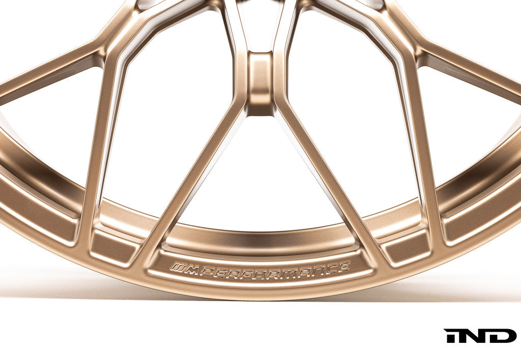 BMW M Performance G8X Style 1000M Gold 20"/21" Staggered Wheel Set