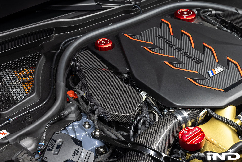 AutoTecknic G90 / G99 M5 Carbon Engine Cover Extension Set