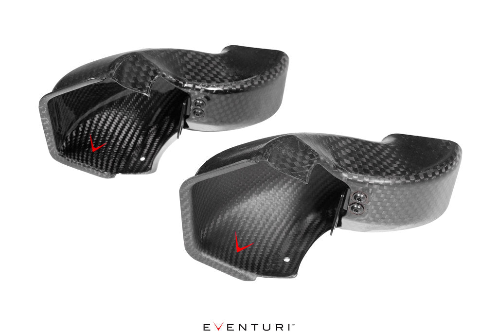Eventuri BMW G87 M2 Black Carbon Intake Scoop Set