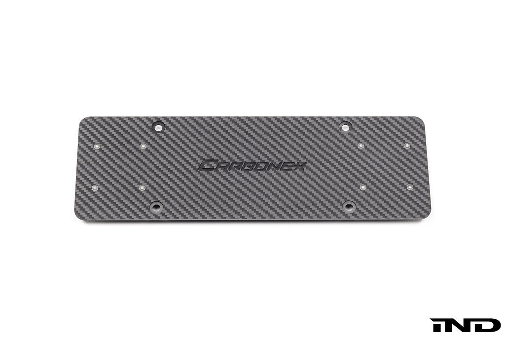 Carbonex BMW Magnetic Rear License Plate Mount - Euro Plate