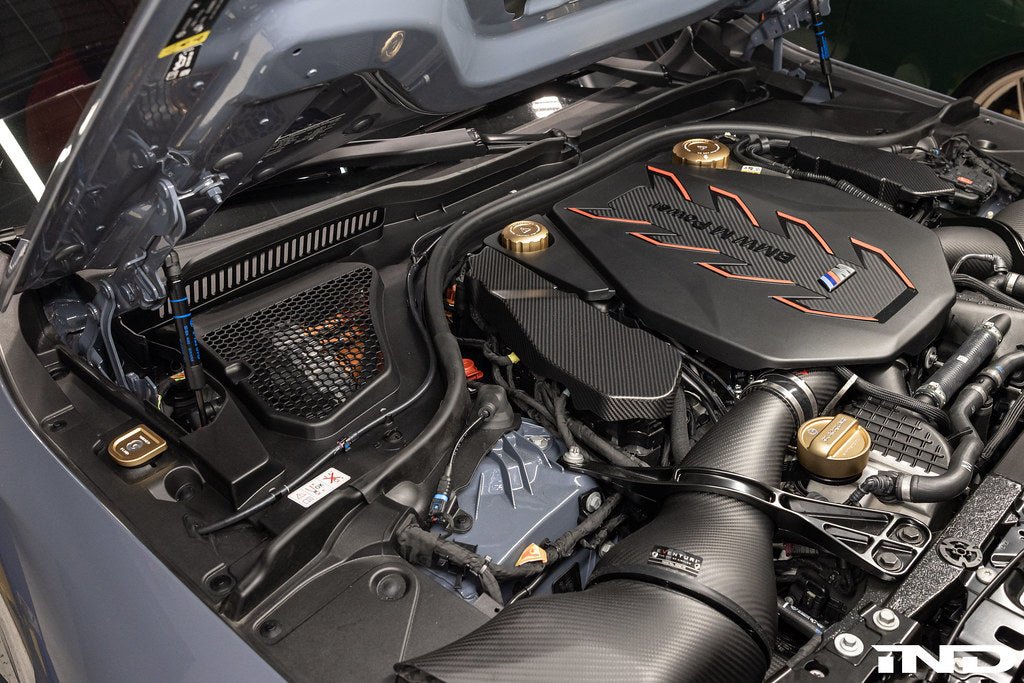 Goldenwrench Blackline Performance BMW M Car (S63 / S68) Engine Cap Cover Set - CCB Gold Cap Complete Set