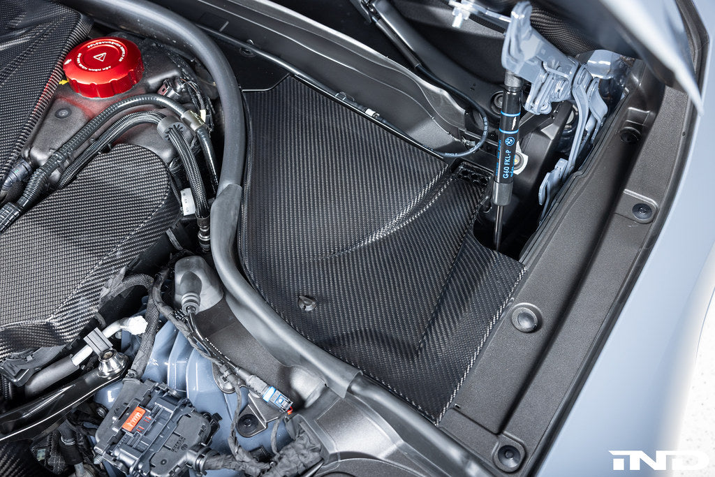 AutoTecknic G90 / G99 M5 Carbon Engine Cowl Panel Trim Set