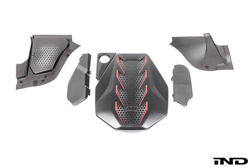 Karbonius G90 / G99 M5 Carbon Fiber Engine Cover Kit