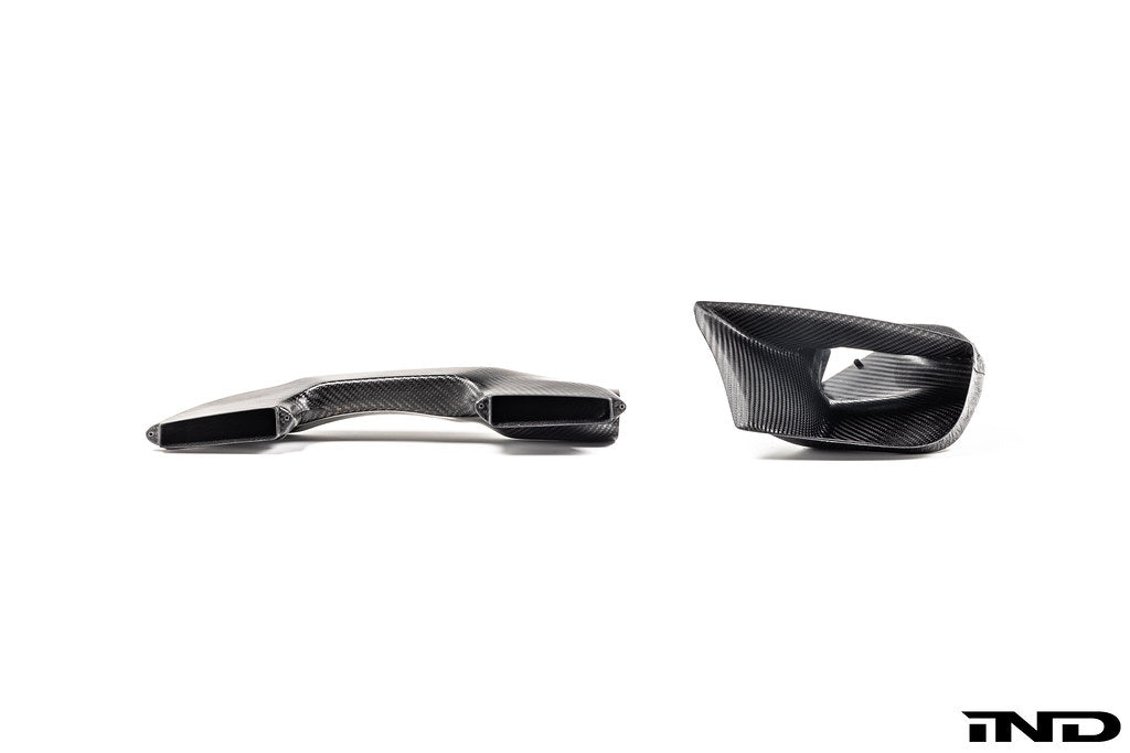 Slon Workshop E82 1-Series Carbon Intake Inlets for S65 V8 Swap