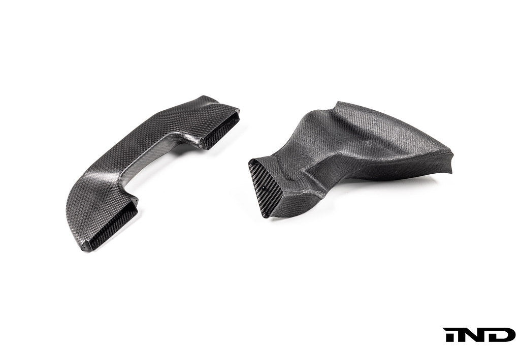 Slon Workshop E82 1-Series Carbon Intake Inlets for S65 V8 Swap