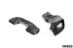 Slon Workshop E82 1-Series Carbon Intake Inlets for S65 V8 Swap