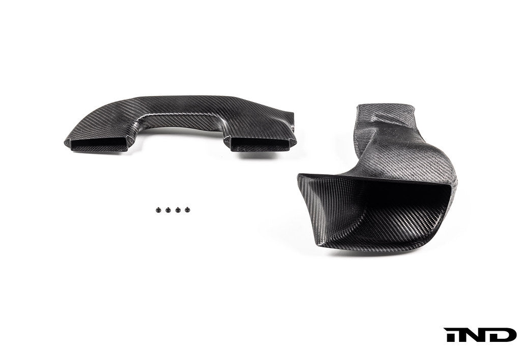 Slon Workshop E82 1-Series Carbon Intake Inlets for S65 V8 Swap