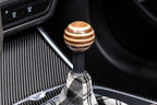 IND G8X M2 / M3 / M4 Porsche 917 Style Wood Classic Shift Knob – Custom Threaded Conversion