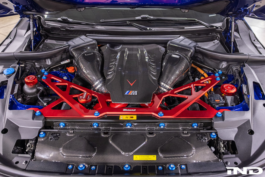 Karbonius Aluminum Strut Brace | BMW F95 X5M / F96 X6M / G09 XM