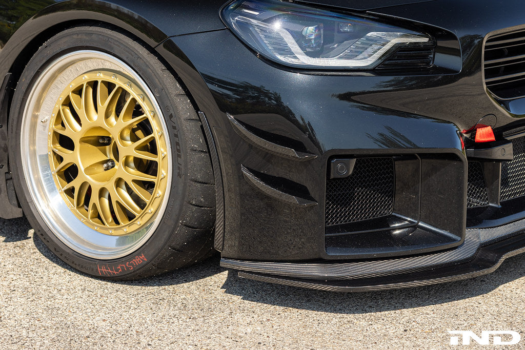 Alpha-N G87 M2 Carbon Bumper Canard Set