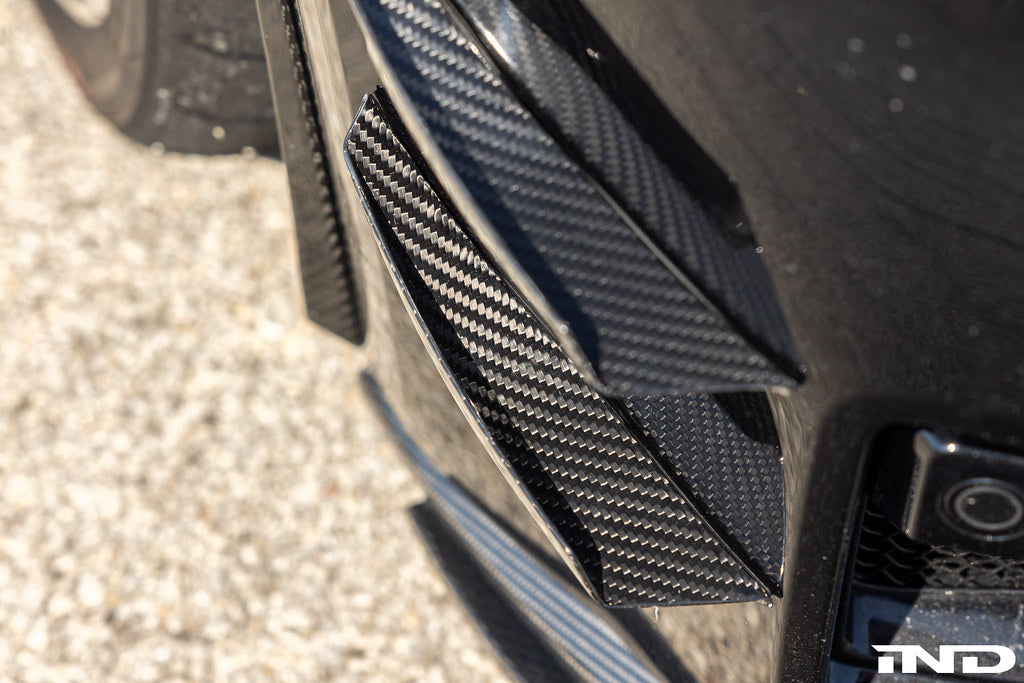 Alpha-N G87 M2 Carbon Bumper Canard Set