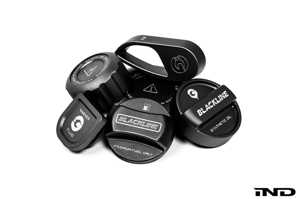 Goldenwrench Blackline Performance BMW M Car (S58) Frozen Black Cap Complete Set