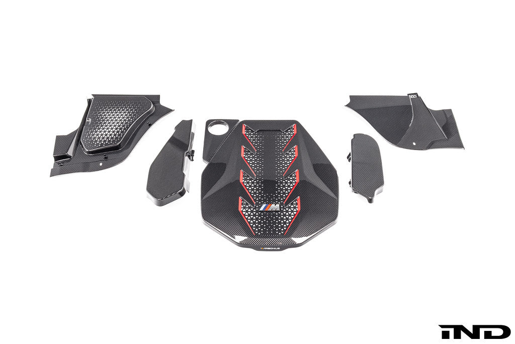 Karbonius G90 / G99 M5 Carbon Fiber Engine Cover Kit