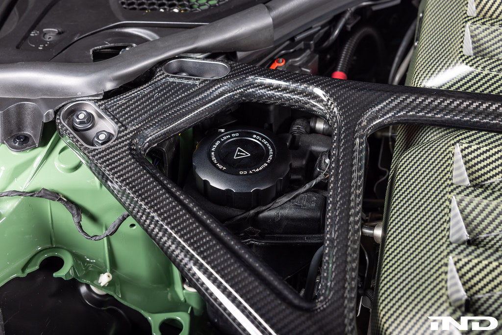 Goldenwrench Blackline Performance BMW M Car (S58) Frozen Black Cap Complete Set