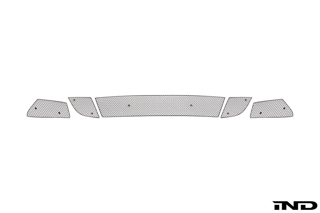 Zunsport G20 M340i Pre-LCI Front Lower Grille Set - Complete 5 Piece Set