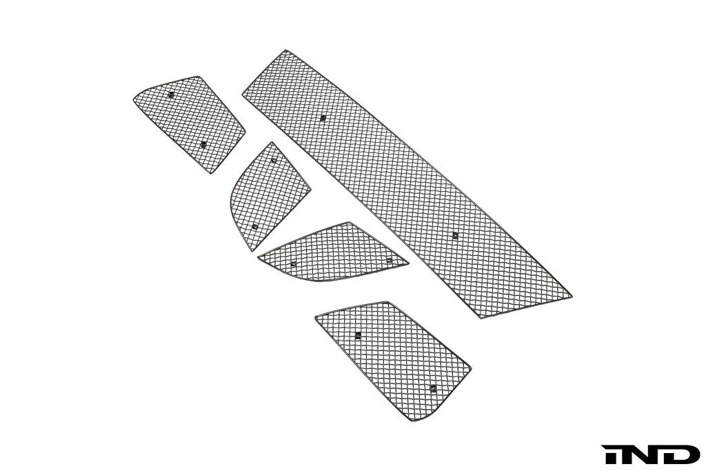 Zunsport G20 M340i Pre-LCI Front Lower Grille Set - Complete 5 Piece Set