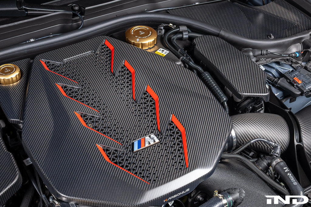 Karbonius G90 / G99 M5 Carbon Fiber Engine Cover Kit