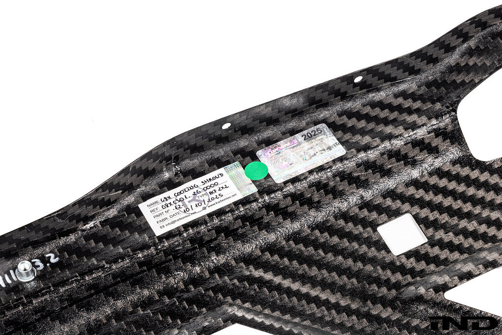 Karbonius G8X M2 / M3 / M4 Carbon Cooling Shroud Cover