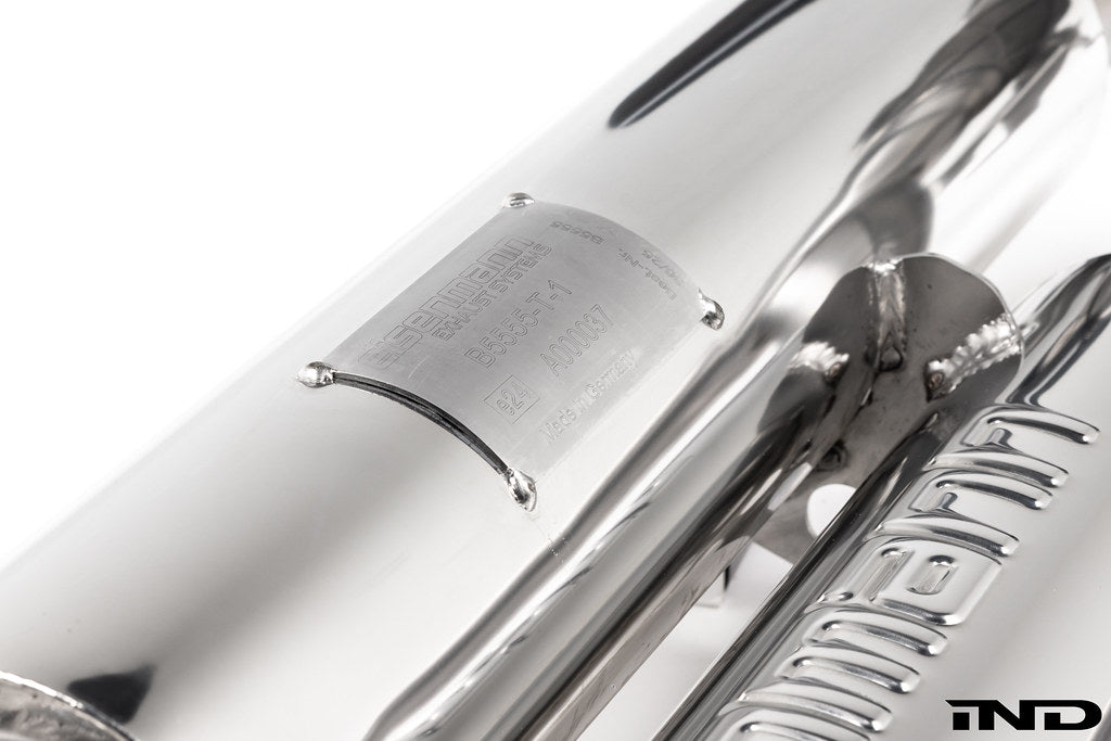 Eisenmann F90 M5 Performance Exhaust System - Valved